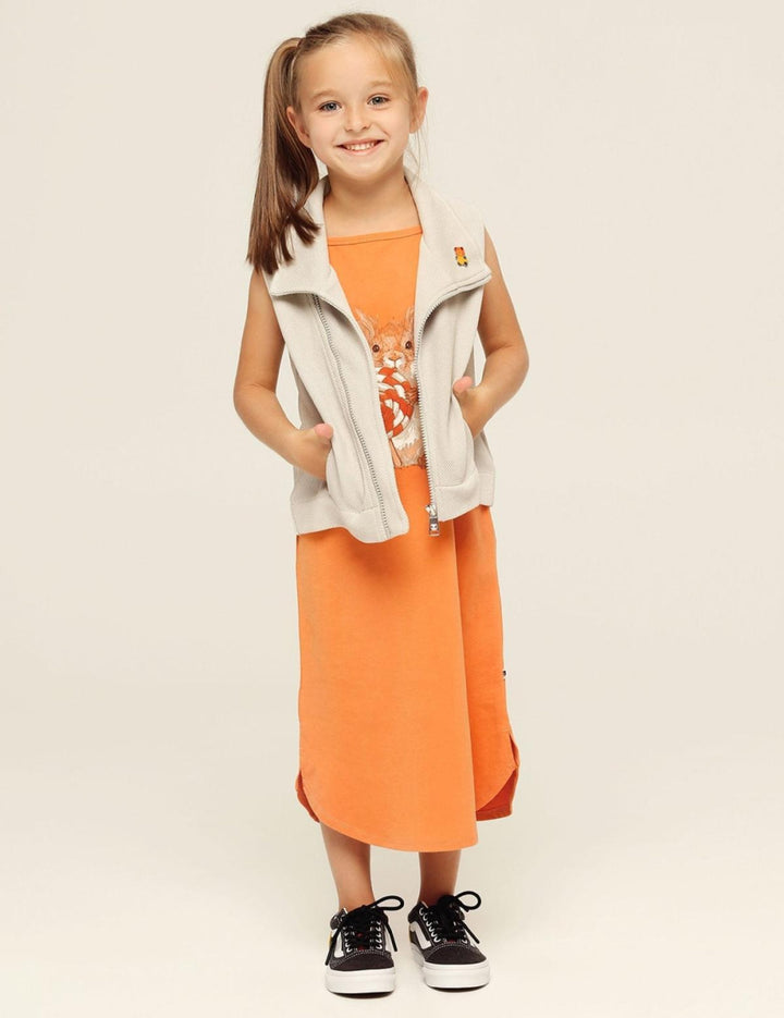 Organic Cami Midi Dress - Lolly Squirrel - Dresses