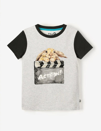 Organic Classic Tee - Clapper Bunny - T-shirt