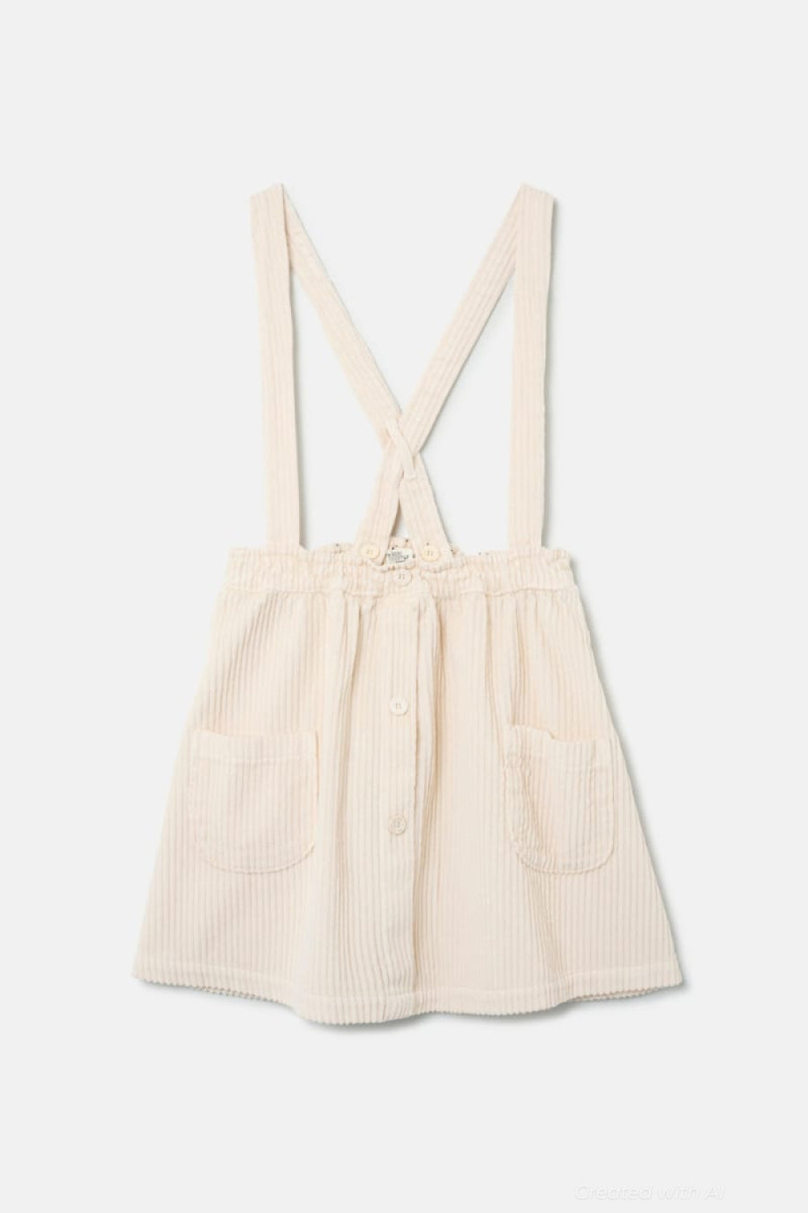 Organic Corduory Skirtall - Stone - Skirt