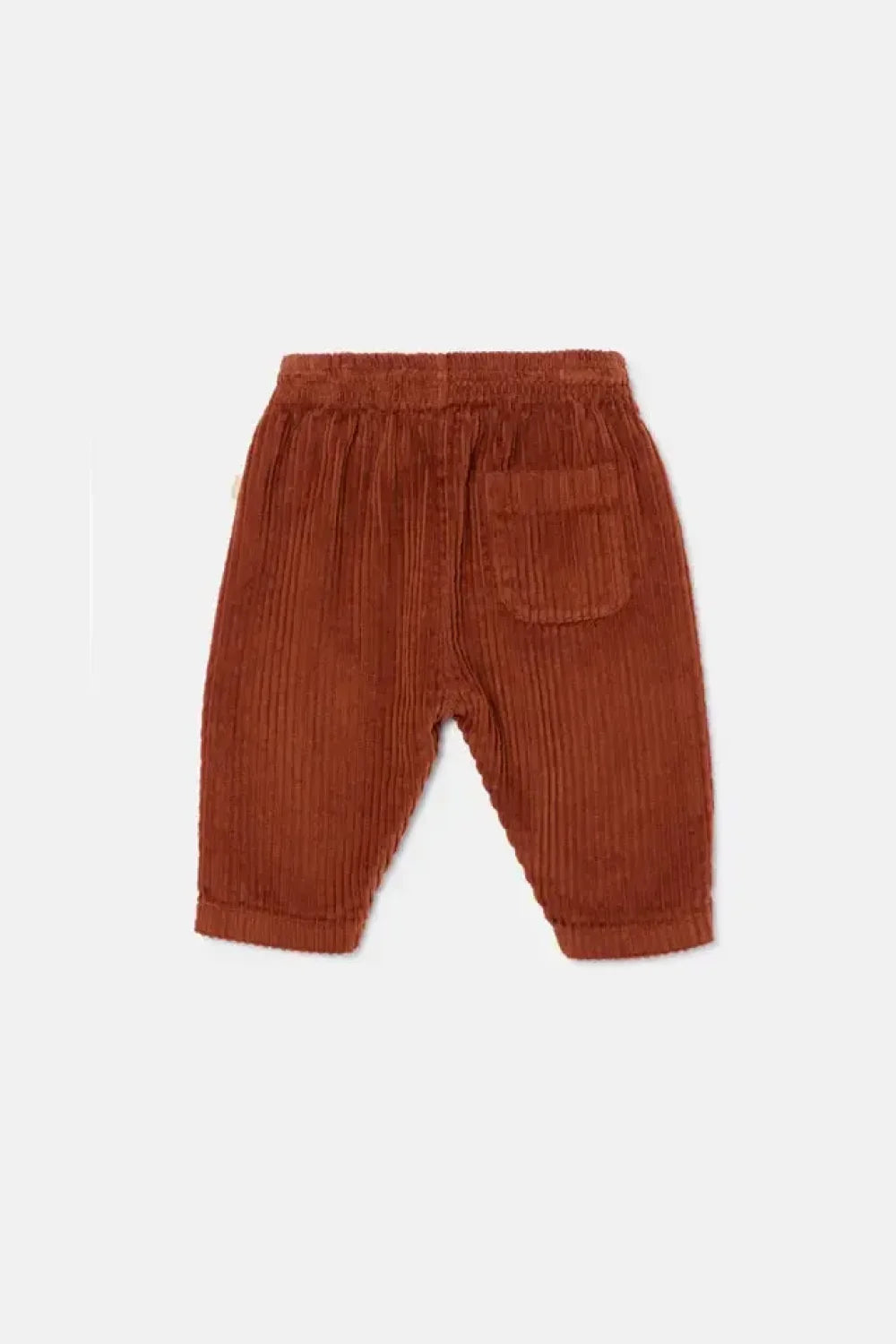 Organic Corduroy Baby Pants - Brown - 6M - Pants