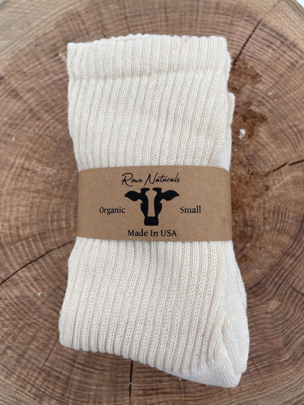 Organic Cotton Crew Socks - 3 Pack - ’Socks - Baby Kids Teen Adult’