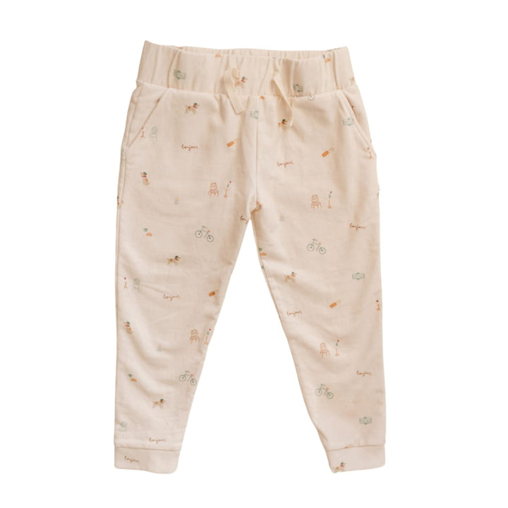 Organic Cotton Italian Fleece Joggers - Paris - Joggers