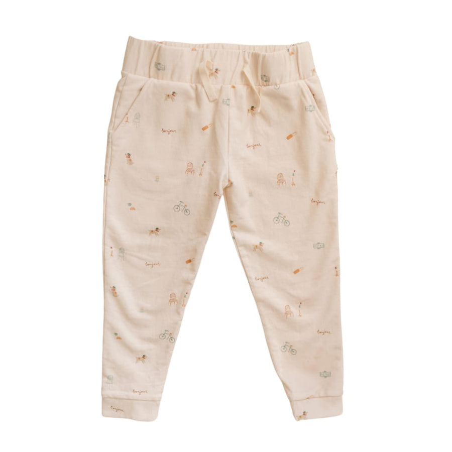Organic Cotton Italian Fleece Joggers - Paris - Joggers