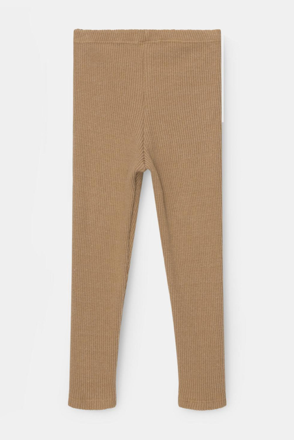 Organic cotton leggings - Camel - Leggings