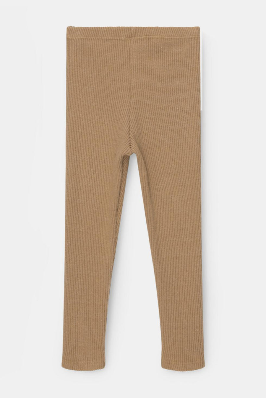 Organic cotton leggings - Camel - Leggings