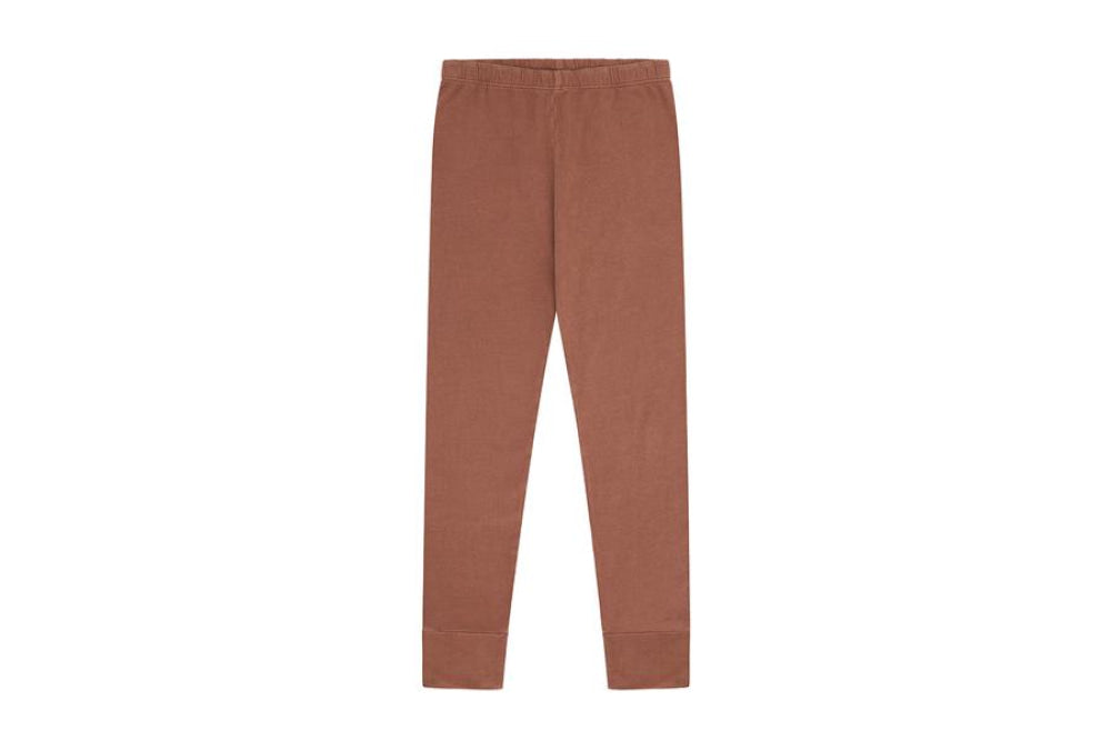 Organic Cotton Leggings - Clay Pink - Beetroot Dye - NB - Leggings