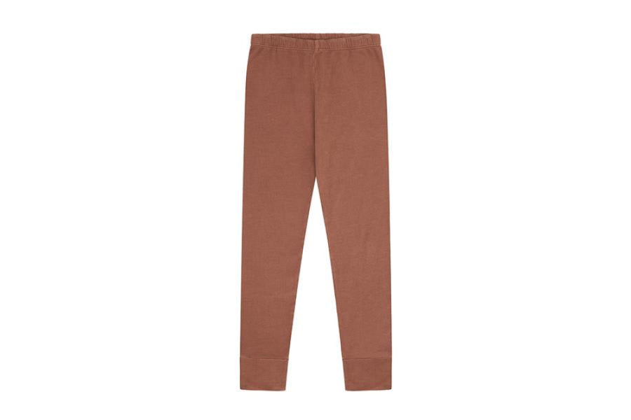 Organic Cotton Leggings - Clay Pink - Beetroot Dye - NB - Leggings