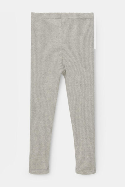 Organic cotton leggings - Light grey - Leggings