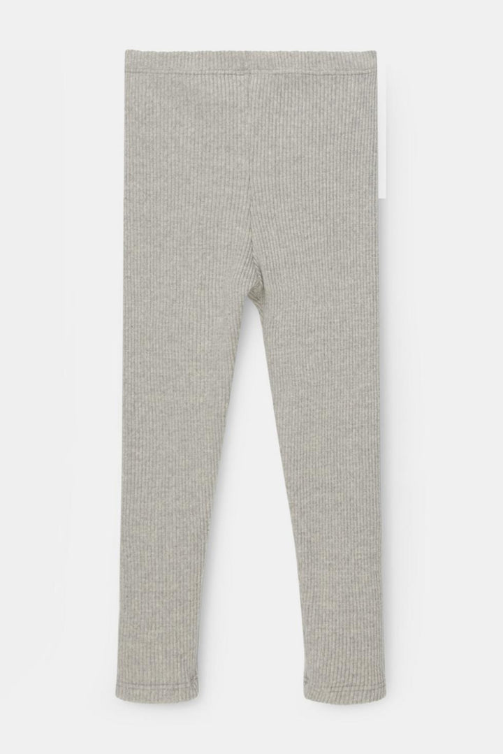 Organic cotton leggings - Light grey - Leggings
