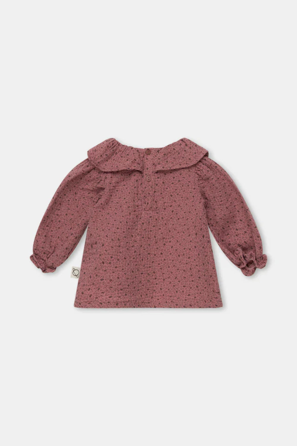 Organic gauze baby blouse - Pink - 6M - Blouse