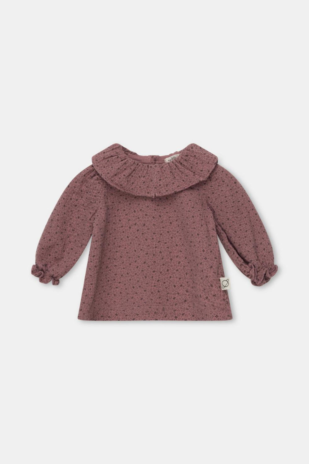 Organic gauze baby blouse - Pink - 6M - Blouse