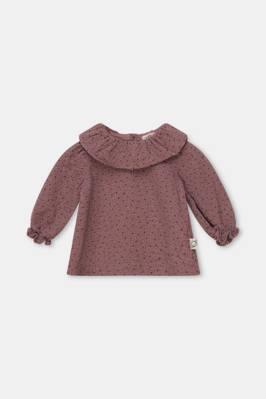 Organic gauze baby blouse - Pink - 6M - Blouse