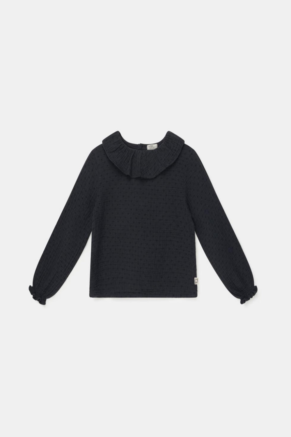 Organic gauze blouse - Dark grey - Blouse