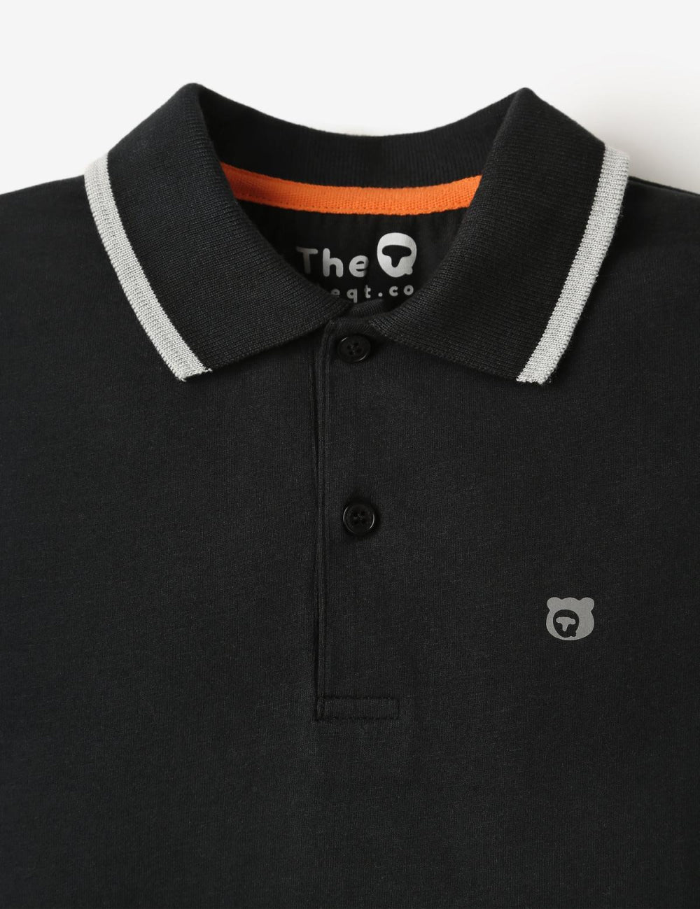 Organic LS Jersey Polo - Black Ink - Polo