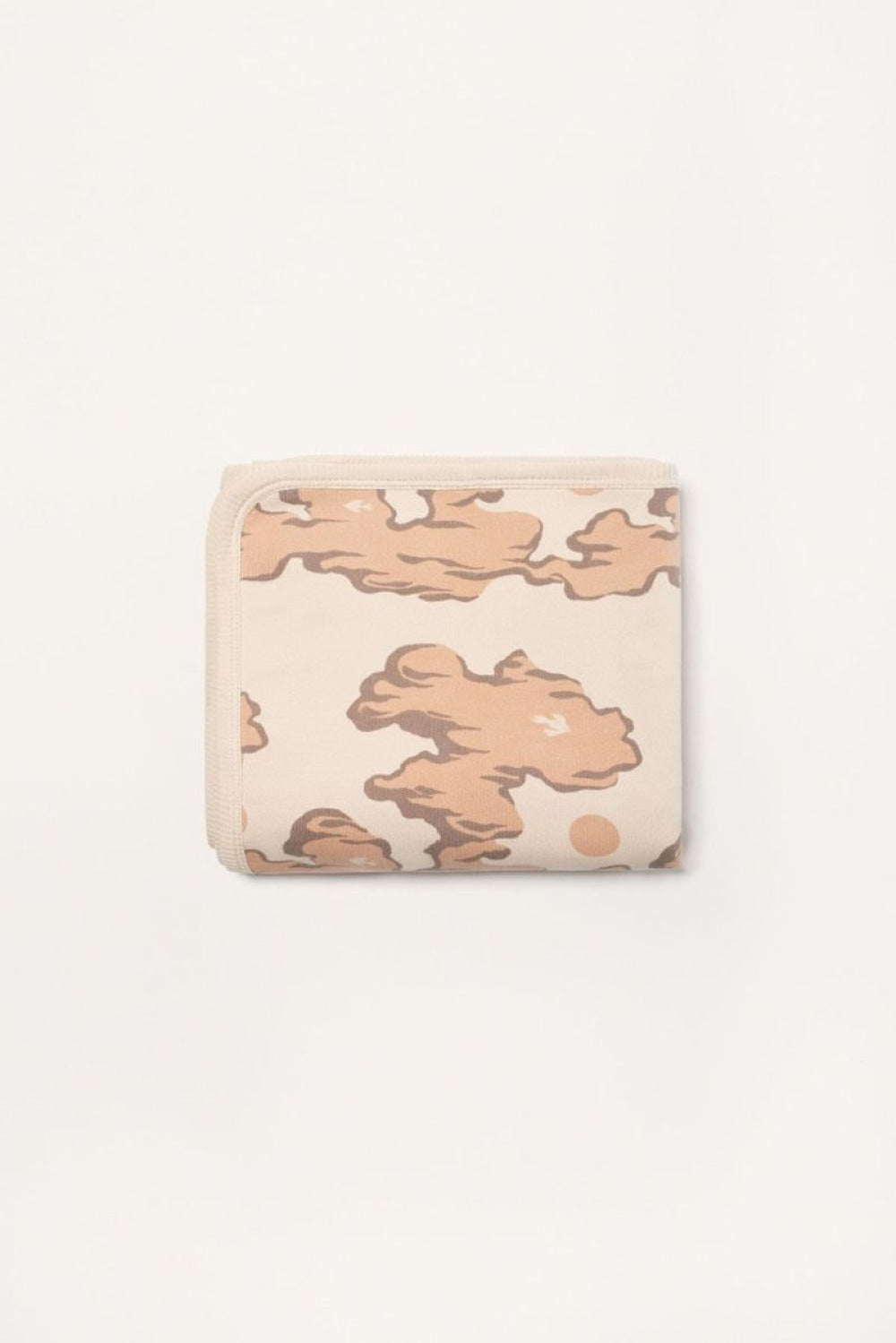 Organic Pima cotton baby blanket - Pink Clouds - One Size - Blanket