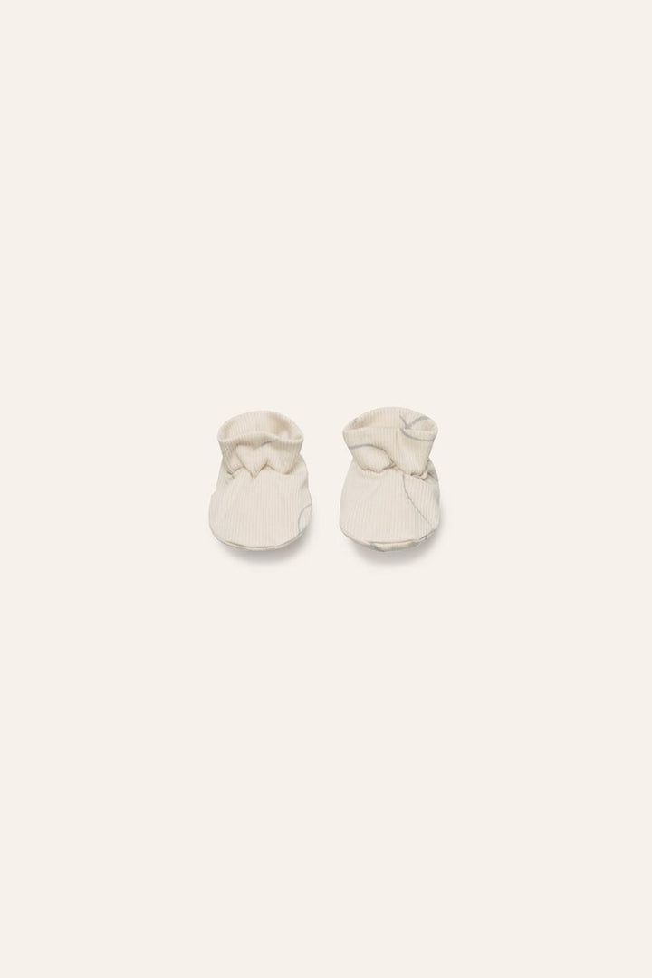 Organic Pima Cotton Baby Booties - Breeze - Bootie