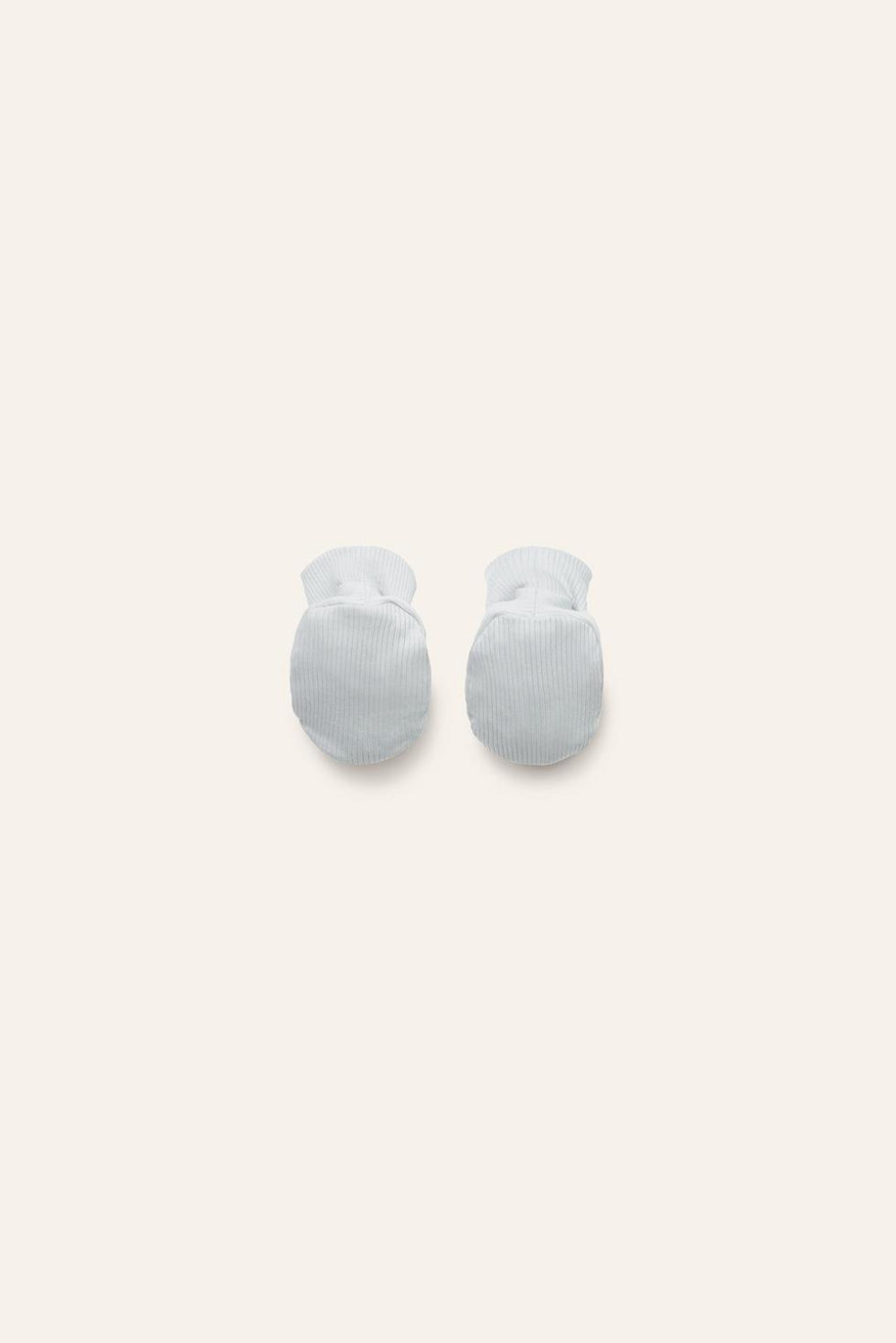 Organic Pima Cotton Baby Booties - Light Blue - Bootie