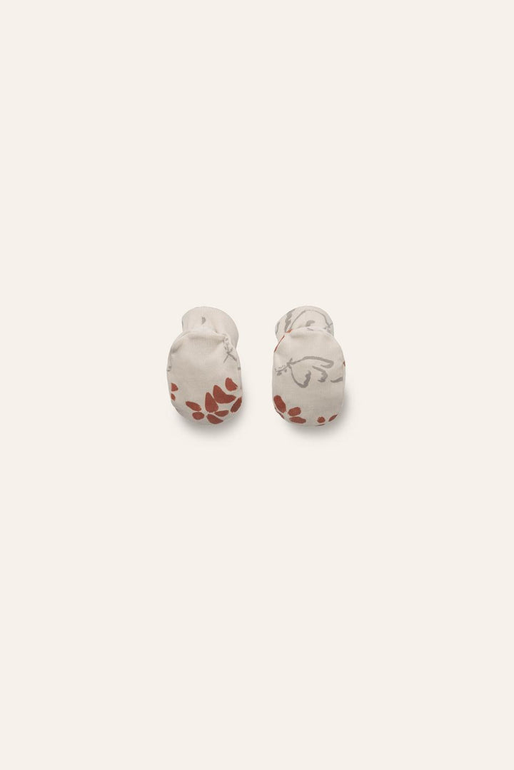 Organic Pima Cotton Baby Booties - Peace - Bootie