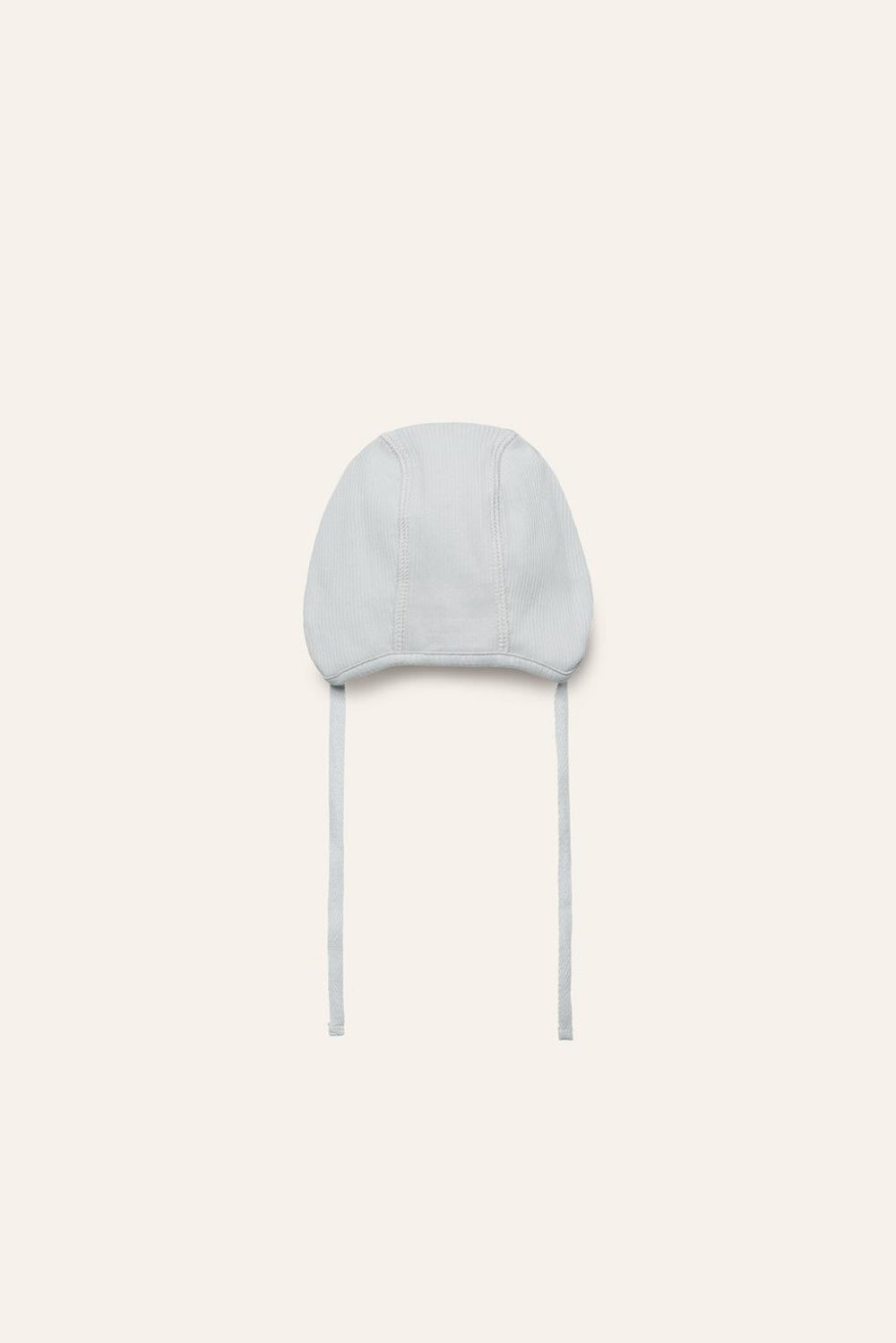Organic Pima Cotton Baby Hat - Blue - Bonnet