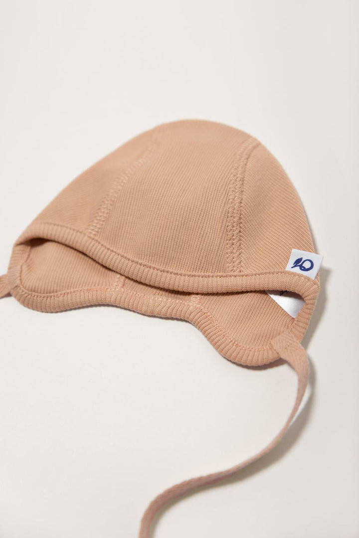 Organic Pima Cotton Baby Hat - Pink - Bonnet