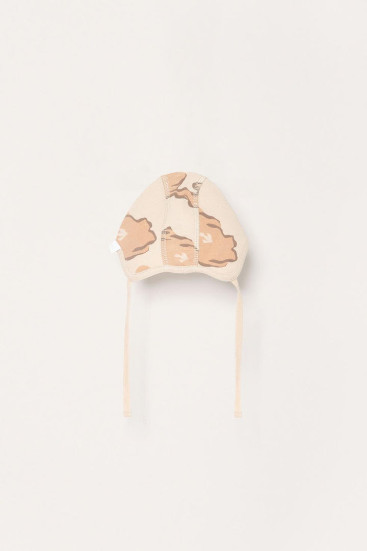 Organic Pima Cotton Baby Hat - Pink Clouds - Bonnet