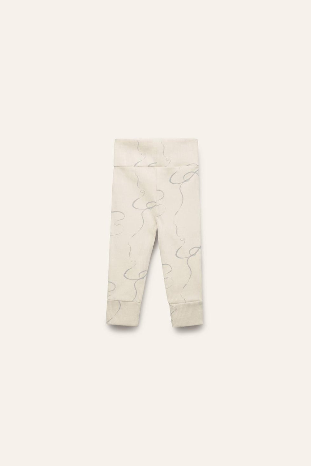 Organic Pima Cotton Baby Leggings - Breeze - Leggings