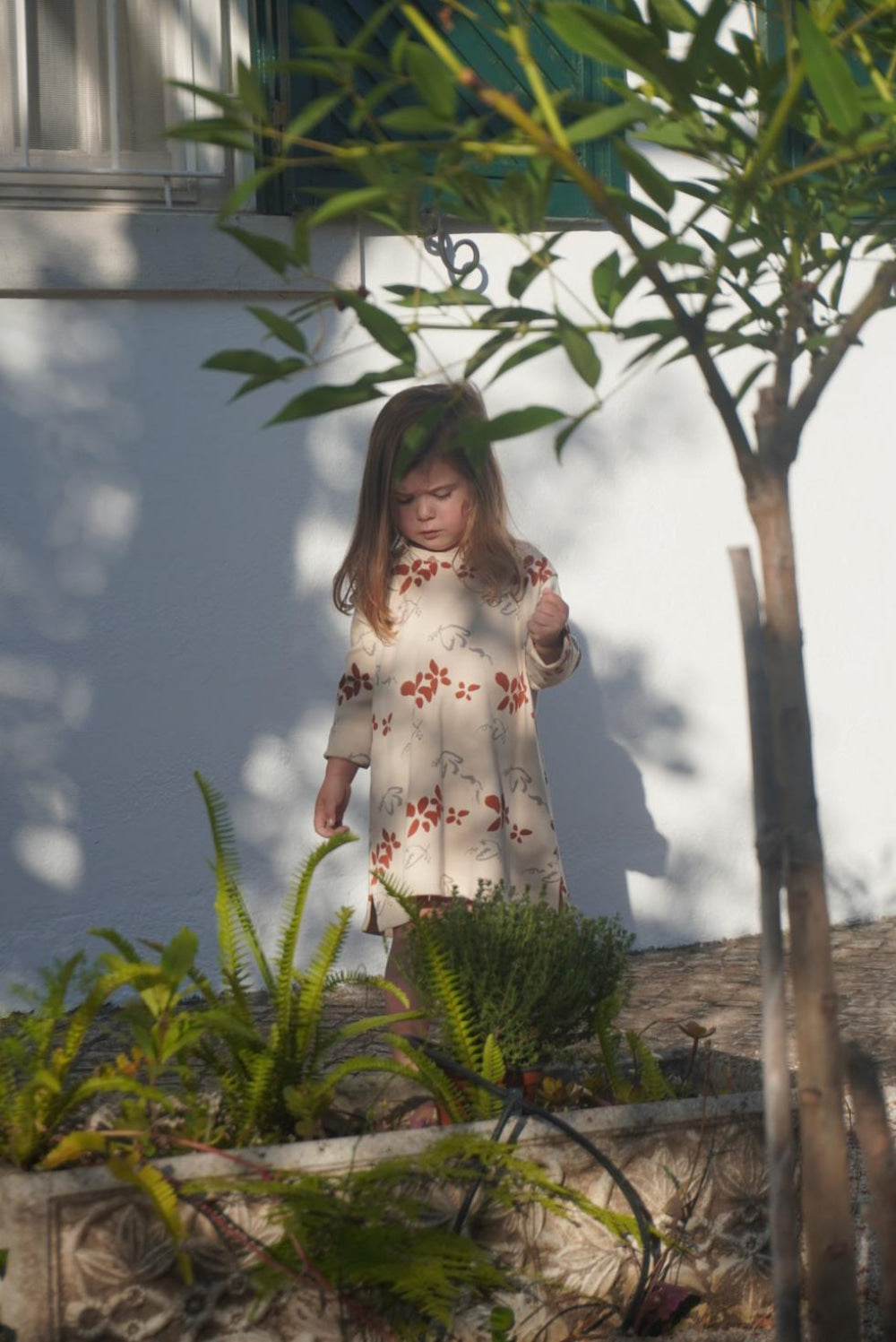 Organic Pima Cotton Kids Dress - Peace - Dresses