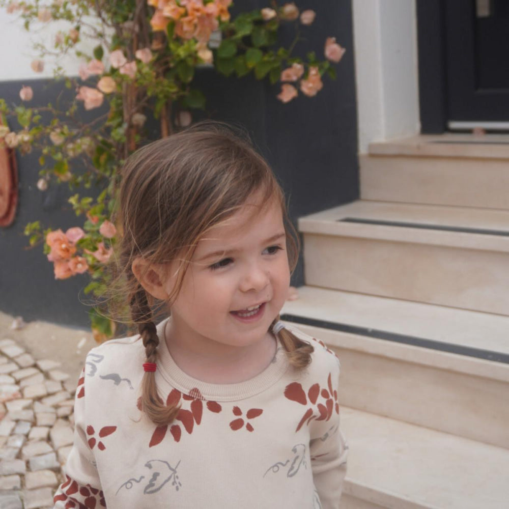 Organic Pima Cotton Kids Dress - Peace - Dresses