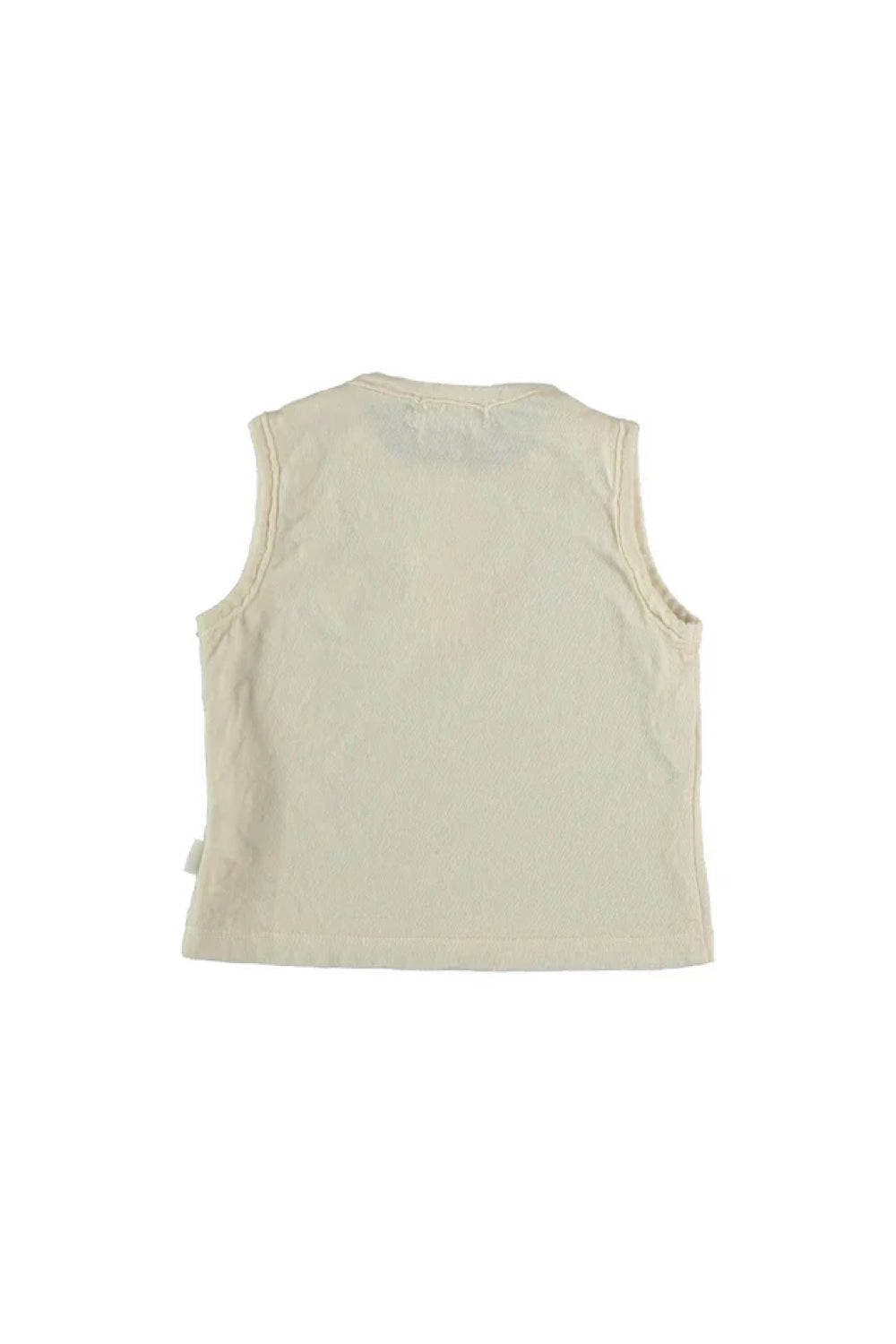 Organic Plain Baby Tank Top - Ivory - 3M - Tank Top