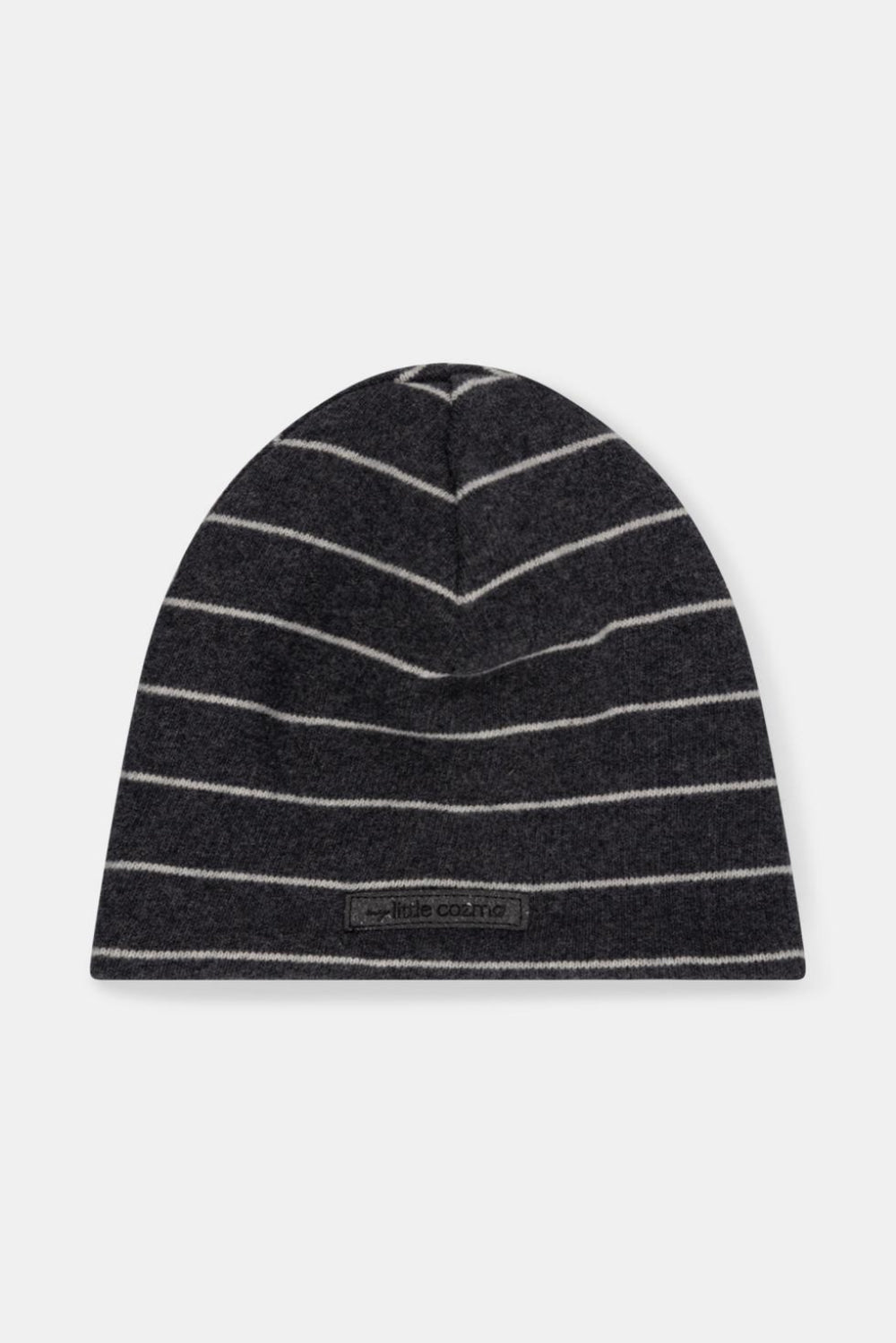 Organic stripes baby beanie - Dark grey - Beanie