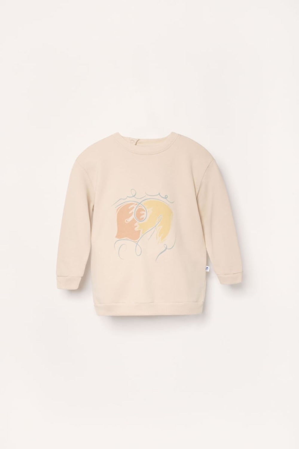 Organic Sweatshirt - Doves - Crewneck Sweatshirt