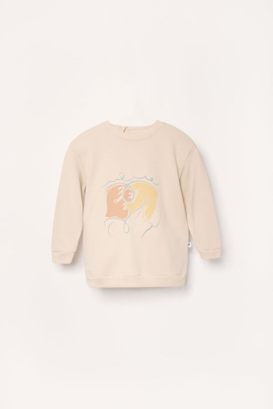 Organic Sweatshirt - Doves - Crewneck Sweatshirt