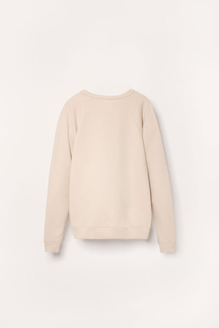 Organic Sweatshirt Unisex Adult - Pastel Doves - Crewneck Sweatshirt