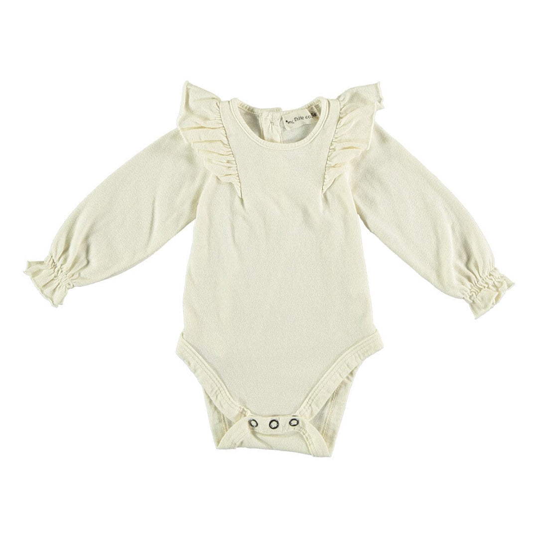 Organic Bodysuit - Ivory Bodysuits My Little Cozmo 