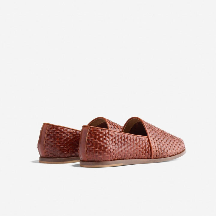 Alejandro Woven Slip-On 2.0 - Brandy