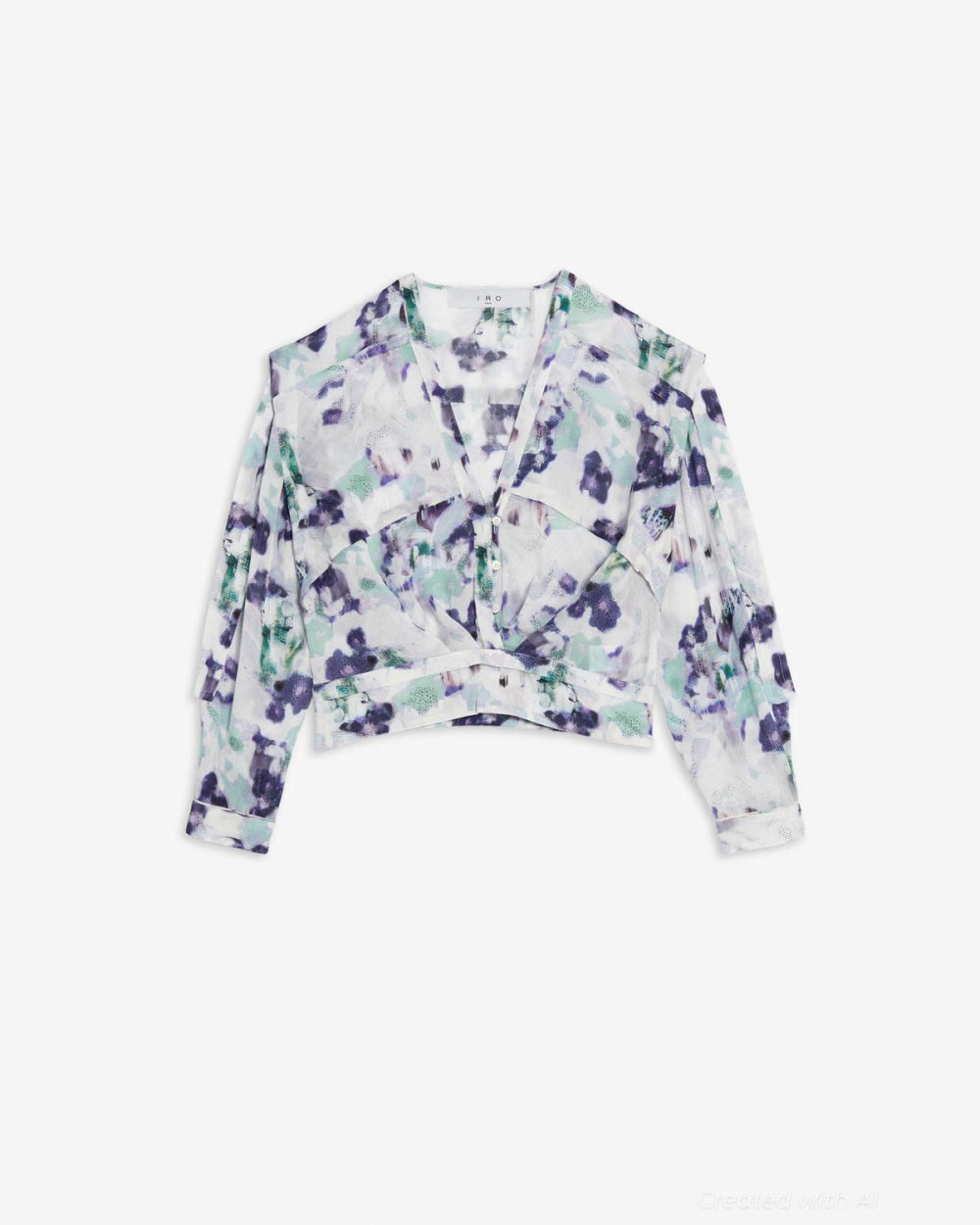 Otaki - Green/purple - FINAL SALE - Shirt