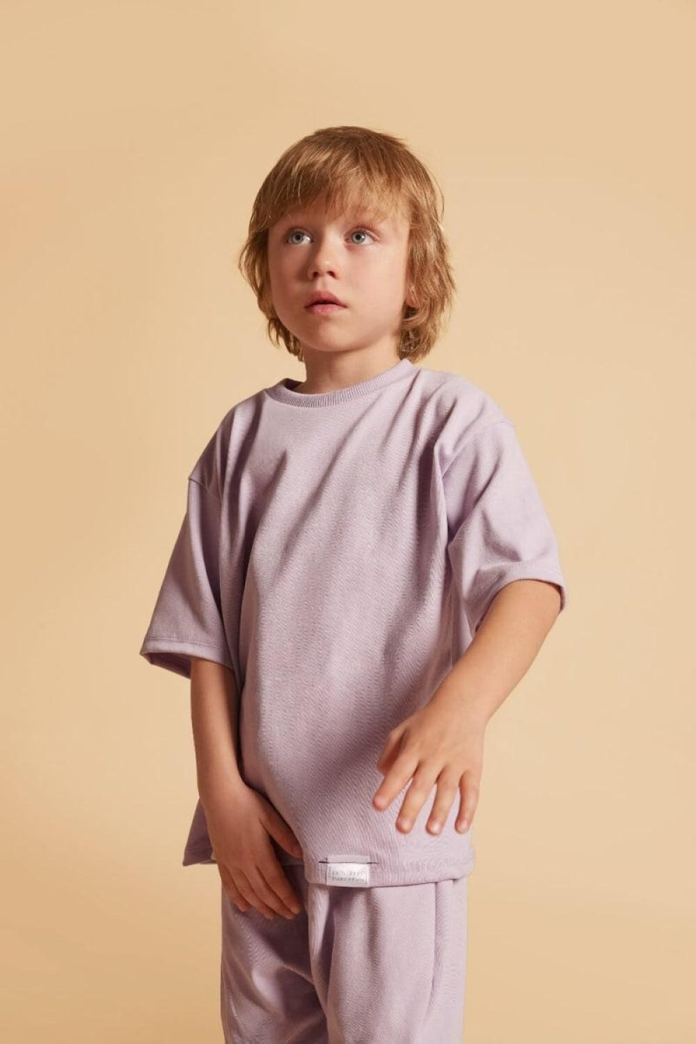 Oversize T-Shirt - Lavender Macaron - T-shirt