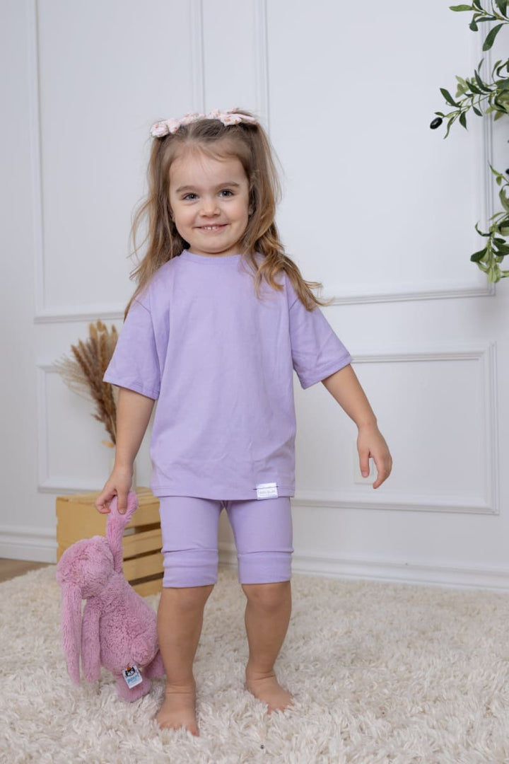 Oversize T-Shirt - Lavender Macaron - T-shirt