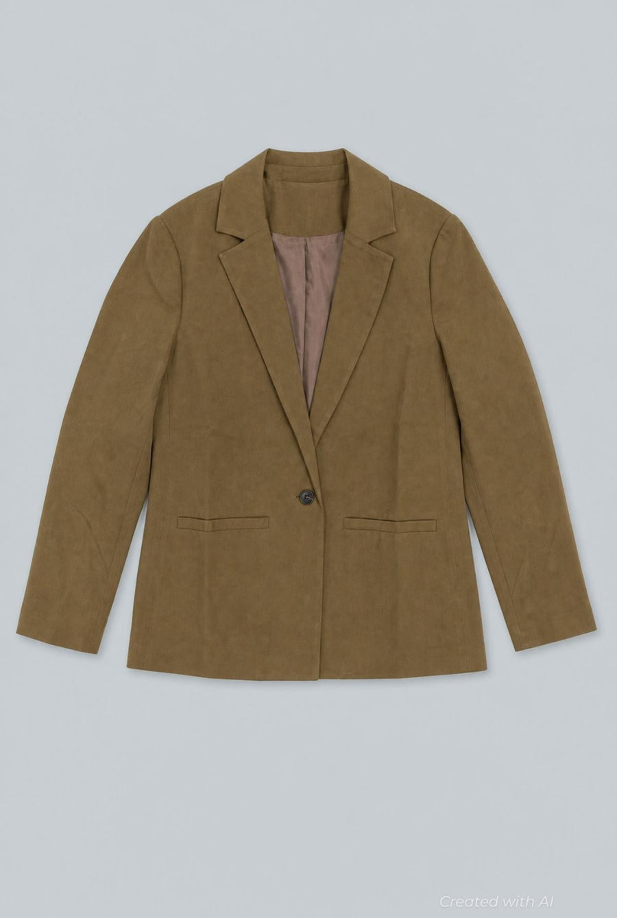 Oversized Classic Blazer - Army - Blazer