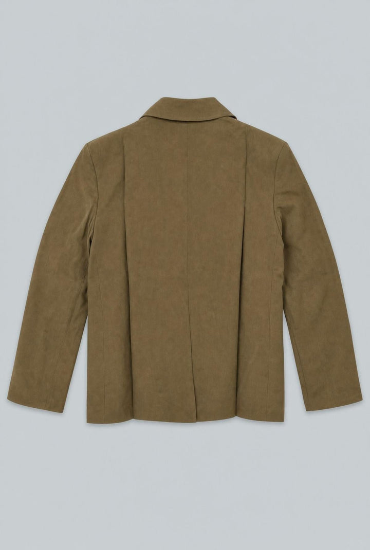 Oversized Classic Blazer - Army - Blazer