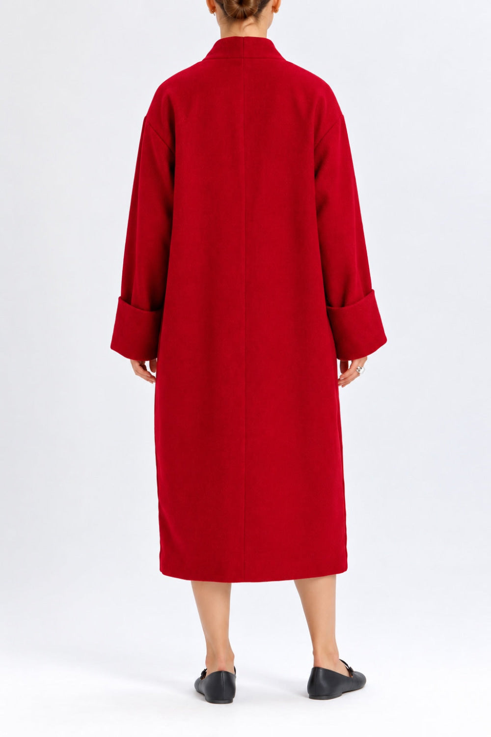 Oversized Coat - Red - Coat
