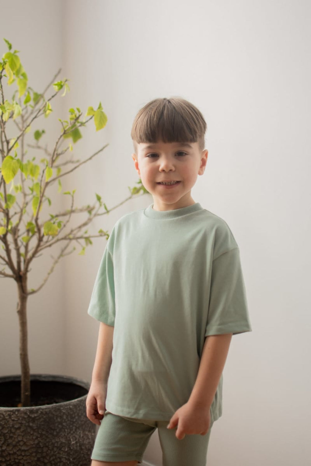 Oversized T-Shirt - Minted Sage - T-shirt