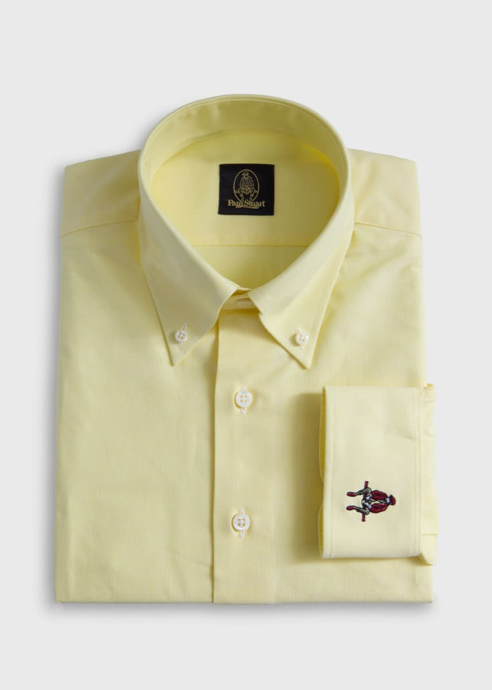 Oxford Logo Sport Shirt - Yellow - Collared Shirt