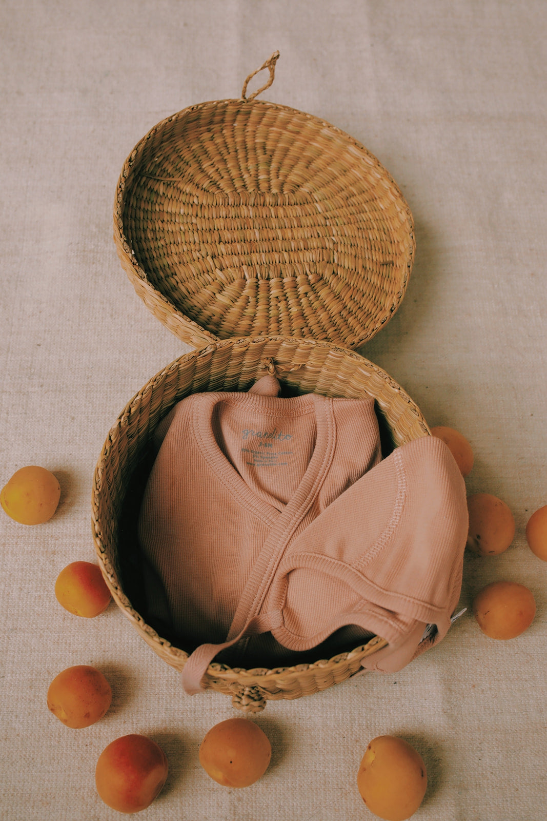 Organic Pima Cotton Baby Kimono Jumpsuit - Pink