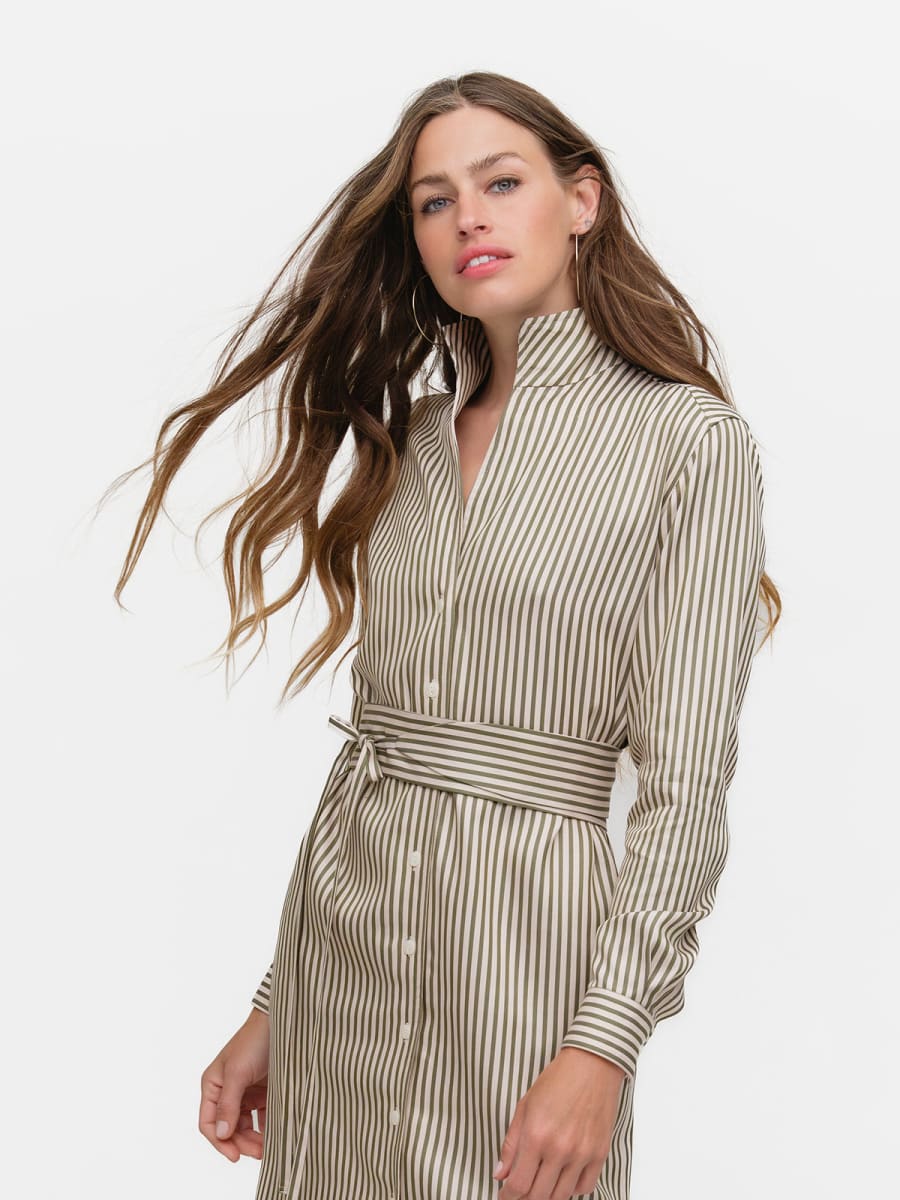 Shirt Dress - Straight Up