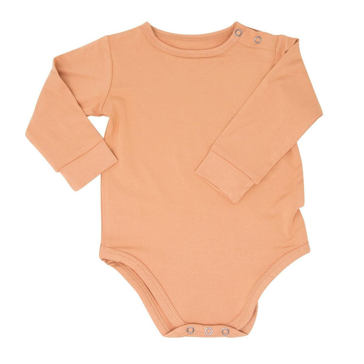 Long Sleeve Bodysuit - Pumpkin Spice