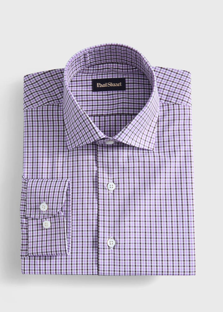 Cotton Classic Fit Sport Shirt - Lavender