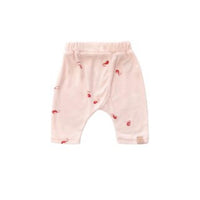 Baby Terry Harem Pants - Pink