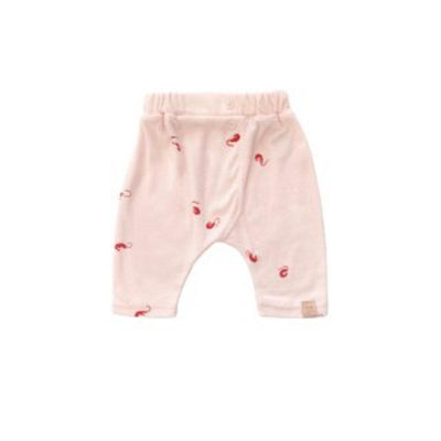 Baby Terry Harem Pants - Pink