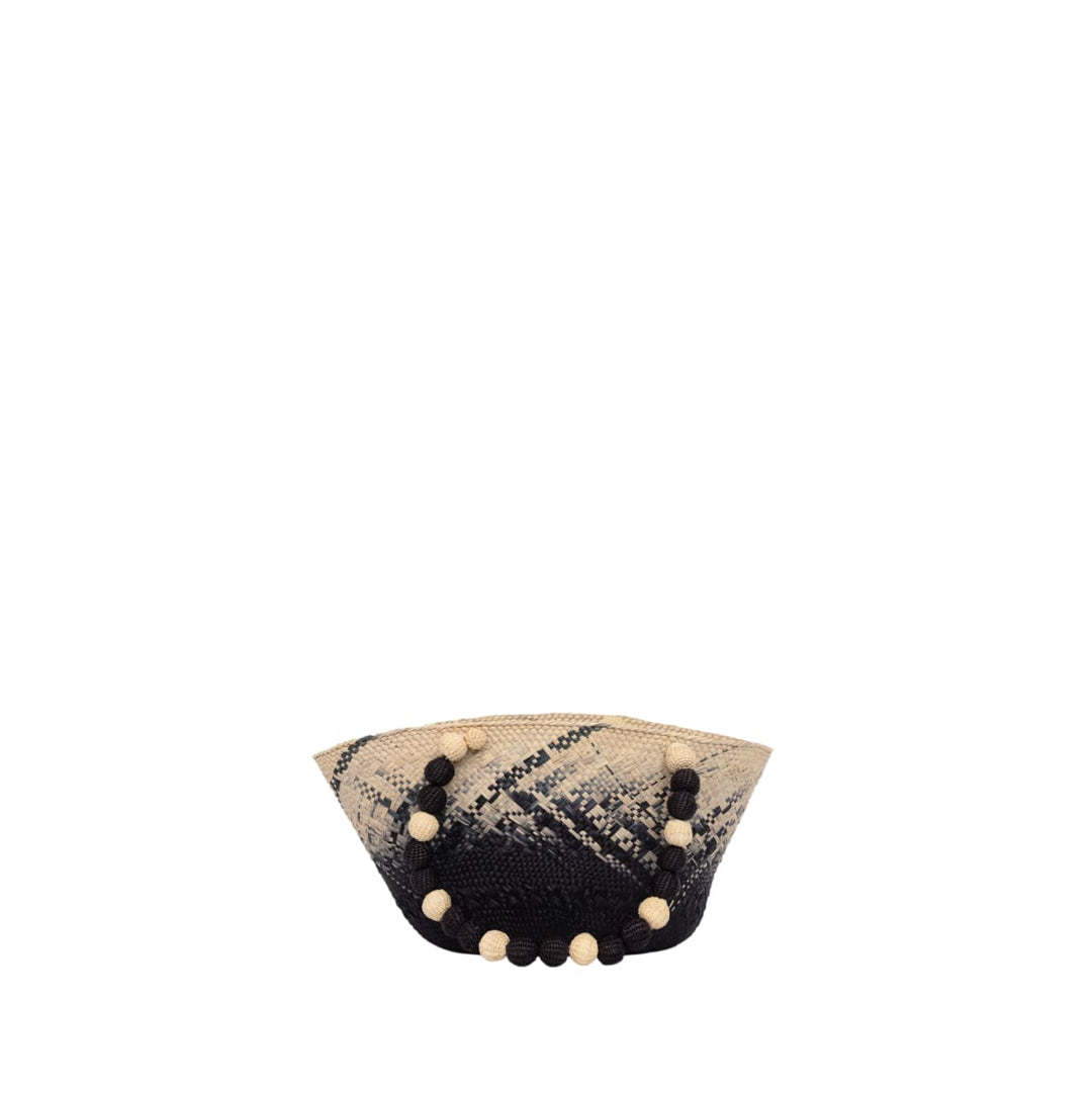 Ombre Market Basket - Black